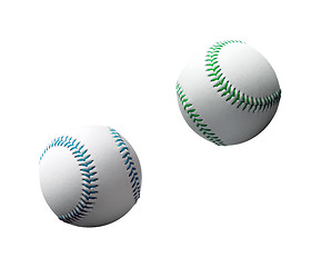 Image showing new baseball isolated on white background