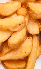 Image showing coocked potato close up