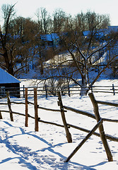 Image showing Rustic Winter Landscape