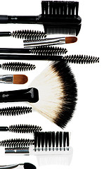 Image showing Make-up Brushes