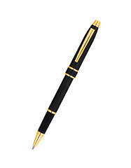 Image showing Black Ballpoint Pen