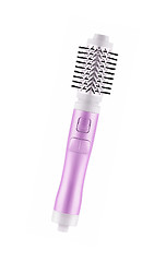 Image showing Pink hair brushes for a baby