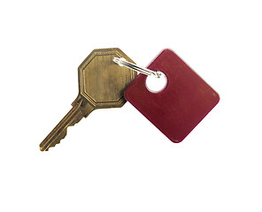 Image showing House key isolated