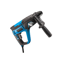 Image showing Blue Cordless Drill