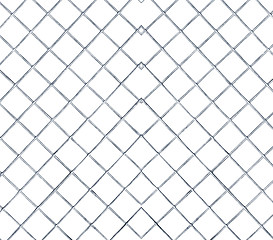 Image showing Steel net background