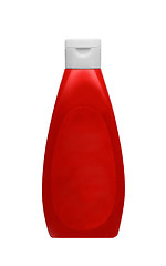 Image showing plastic ketchup bottle