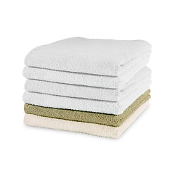 Image showing Towel stack