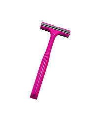 Image showing Safety pink razor