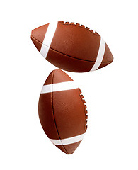 Image showing balls for american football