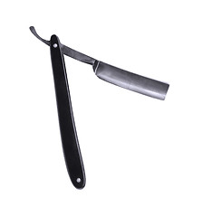 Image showing cutthroat razors isolated on a white