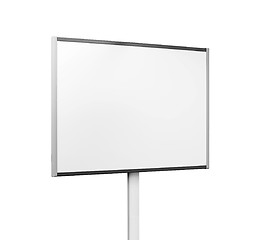 Image showing White board isolated