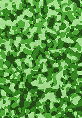 Image showing Seamless camouflage pattern