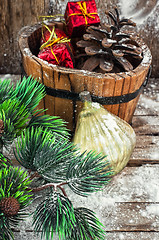 Image showing Decoration for the winter holidays