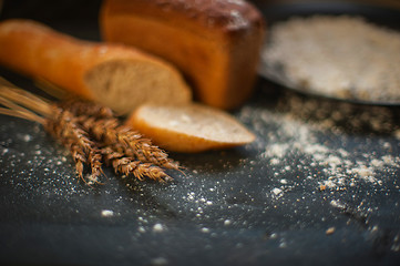 Image showing Bread composition 