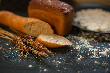 Image showing Bread composition 