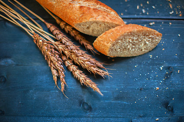 Image showing Bread composition 