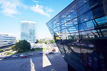 Image showing modern glass building