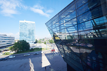 Image showing modern glass building