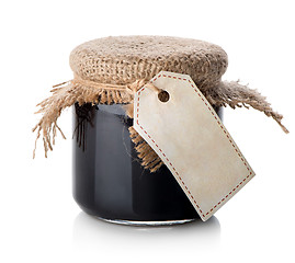 Image showing Jam in a jar