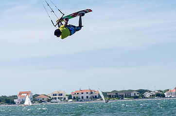 Image showing Paulo Azevedo kitesurfing