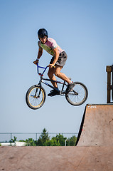 Image showing Joao Pires during the DVS BMX Series 2014 by Fuel TV