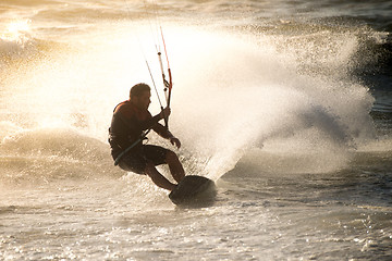 Image showing Kitesurfer 