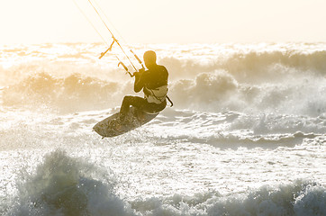 Image showing Kitesurfer 