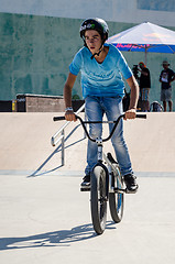 Image showing Tiago Martins during the DVS BMX Series 2014 by Fuel TV