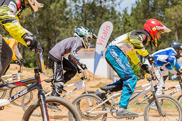 Image showing School Athletes during trainings