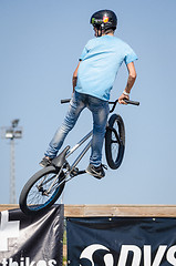 Image showing Tiago Martins during the DVS BMX Series 2014 by Fuel TV
