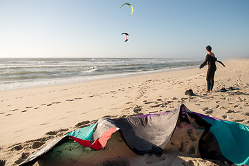 Image showing Kitesurfer 