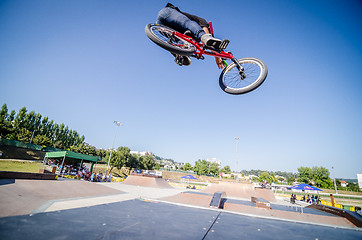 Image showing Rodrigo Vicente during the DVS BMX Series 2014 by Fuel TV