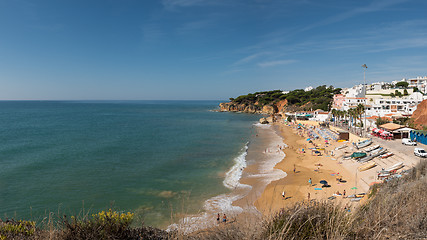 Image showing Olhos de agua beach in Albufeira, Portugal