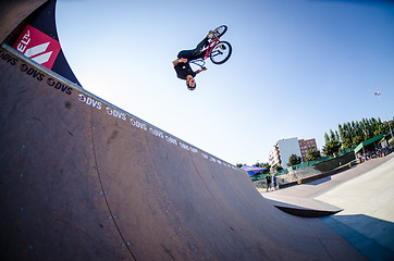 Image showing Rodrigo Vicente during the DVS BMX Series 2014 by Fuel TV