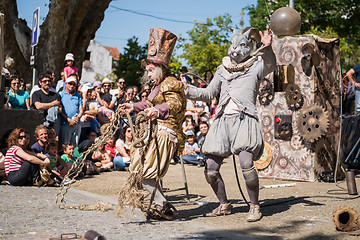 Image showing The Lost Wheels of Time performed by Serious Clowns from United 