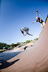 Image showing Daniel Serra during the DVS BMX Series 2014 by Fuel TV