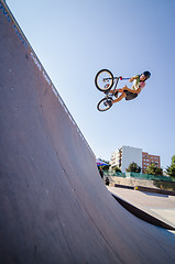 Image showing Joao Pires during the DVS BMX Series 2014 by Fuel TV