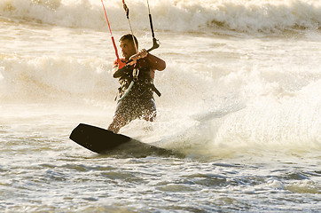 Image showing Kitesurfer 