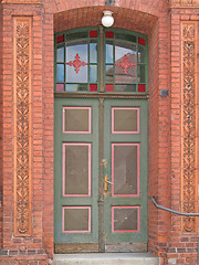 Image showing Entrance of a formerly courthouse