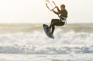 Image showing Kitesurfer 