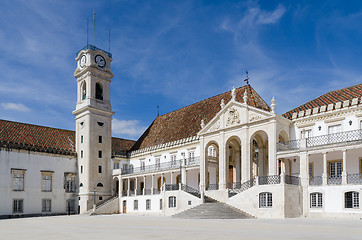 Image showing Main building of the Coimbra University