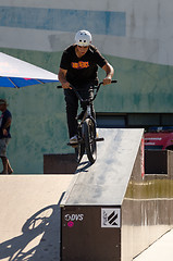 Image showing Bruno Silva during the DVS BMX Series 2014 by Fuel TV