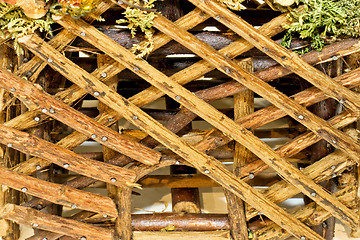 Image showing Wooden fence