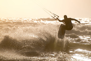 Image showing Kitesurfer 