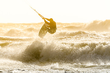 Image showing Kitesurfer 