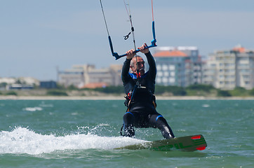 Image showing Francisco Costa kitesurfing