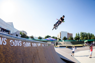 Image showing Rodrigo Vicente during the DVS BMX Series 2014 by Fuel TV