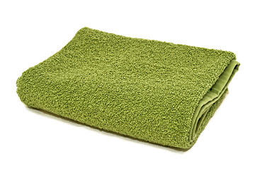 Image showing Green towel