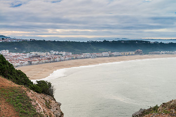 Image showing View of Nazare