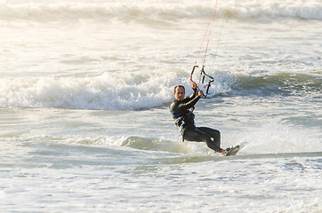 Image showing Kitesurfer 